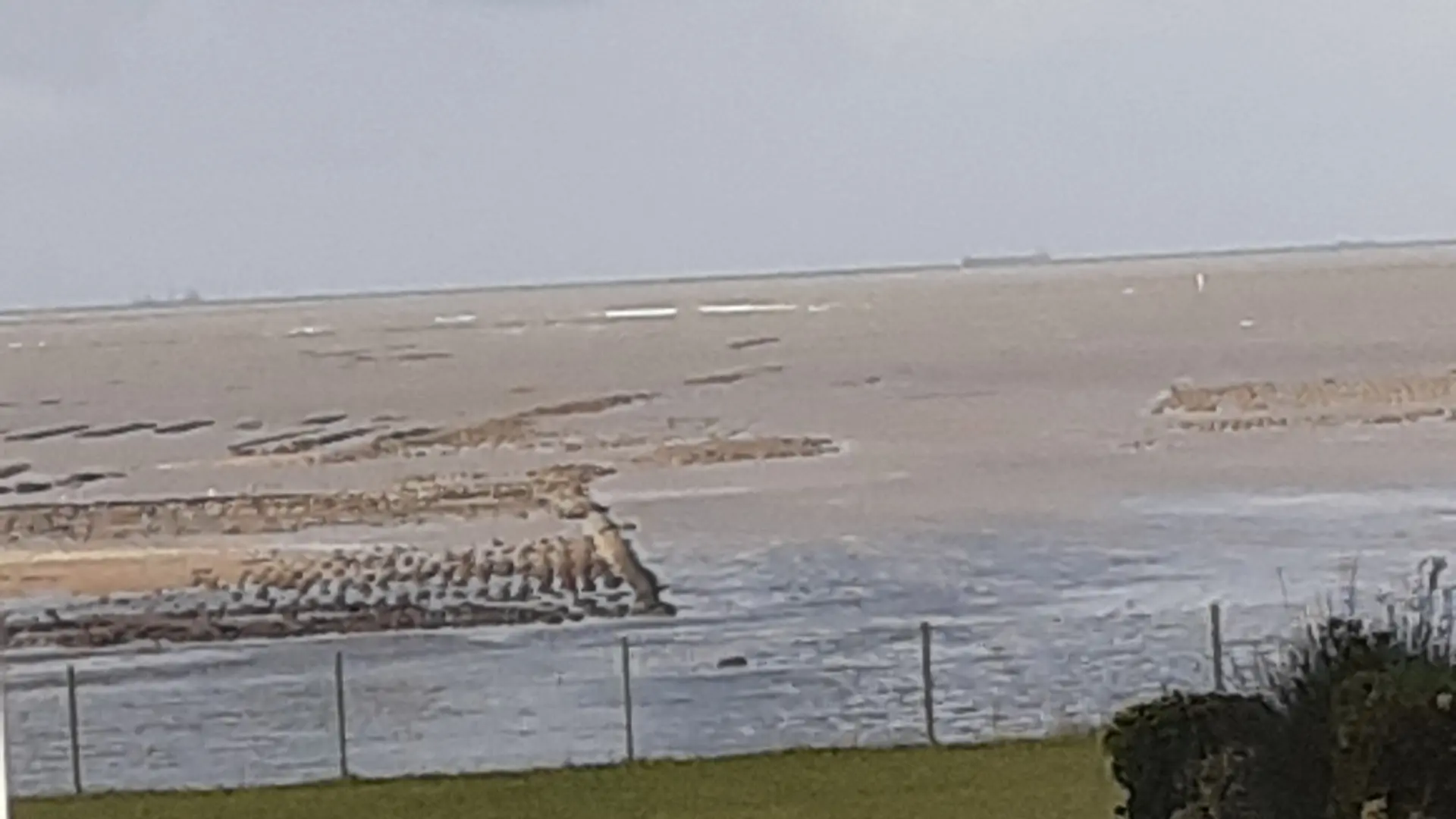 accès privatif plage