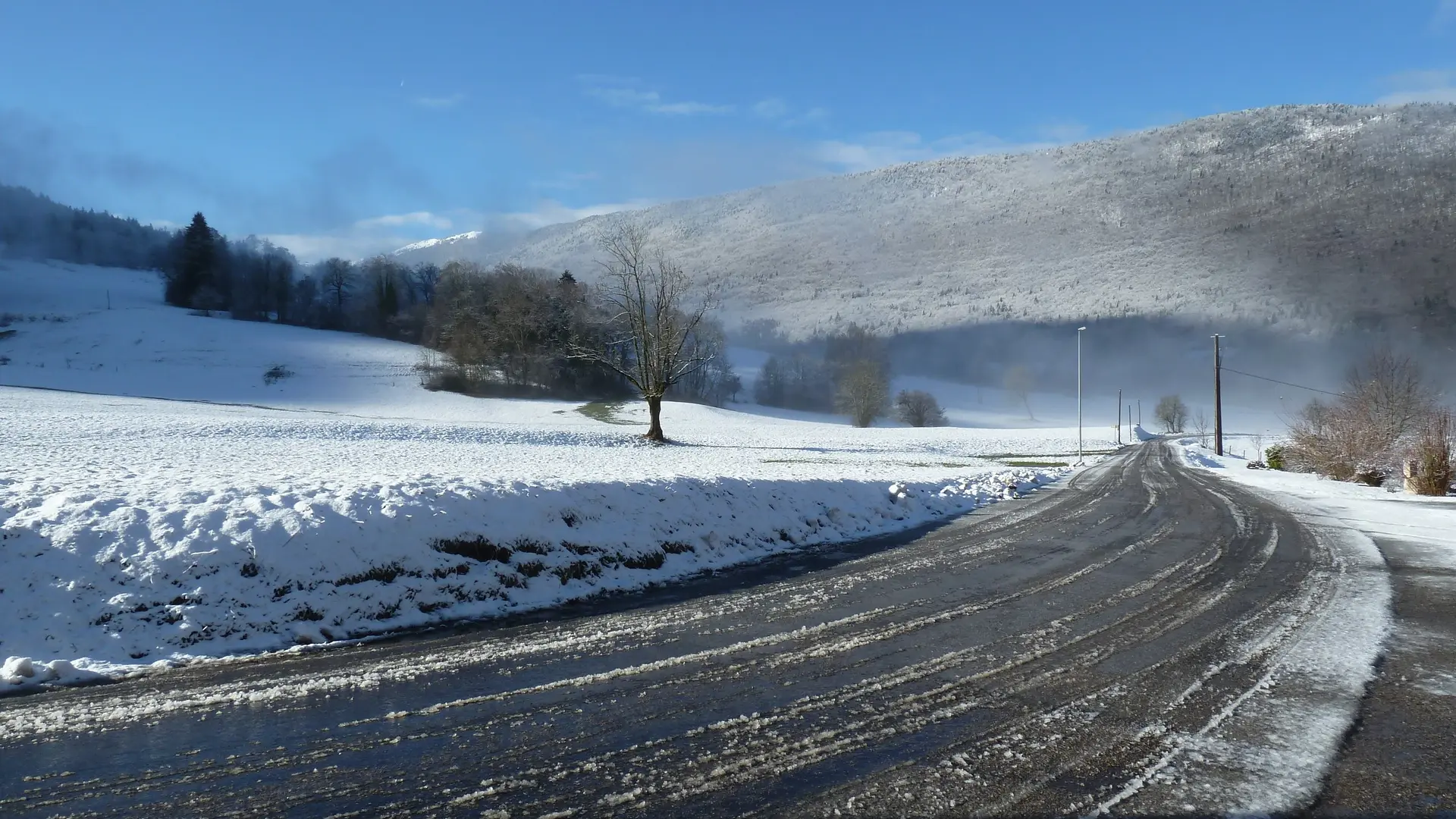 Les Sauges en hiver
