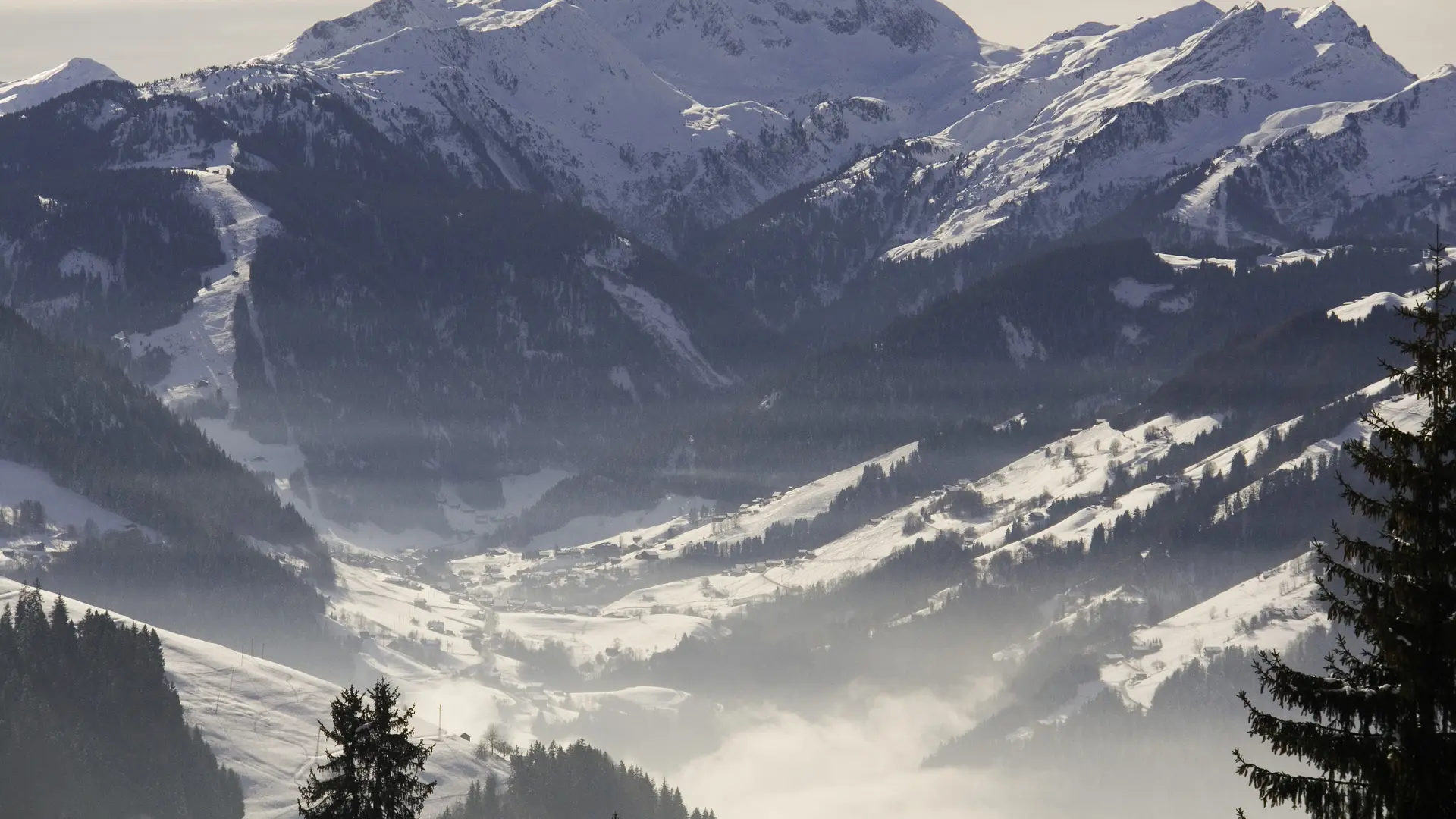 Vue sur le Beaufortain