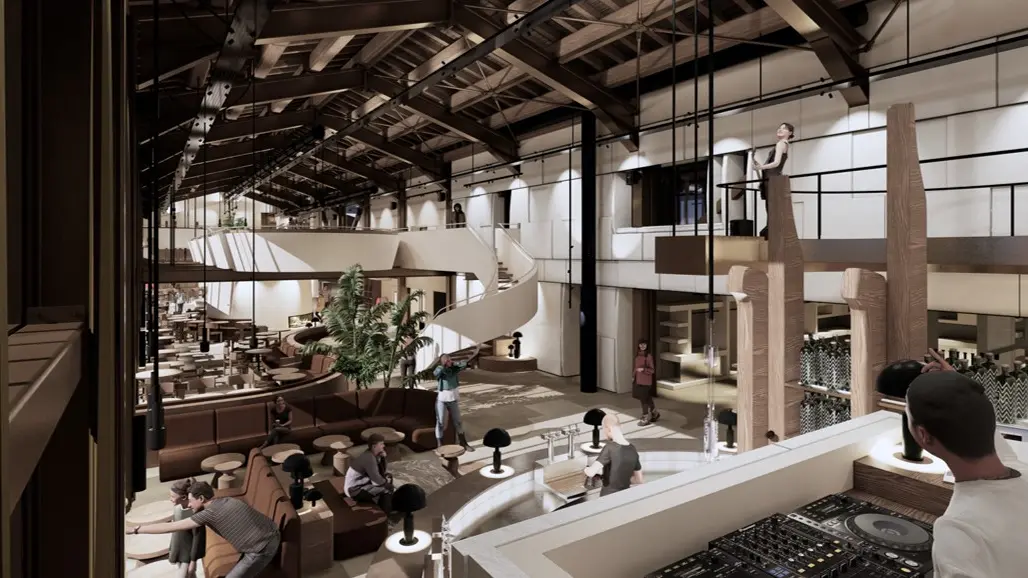 Vue cabine DJ_ La Petite Cuisine - Gare Centrale - La Folie Douce