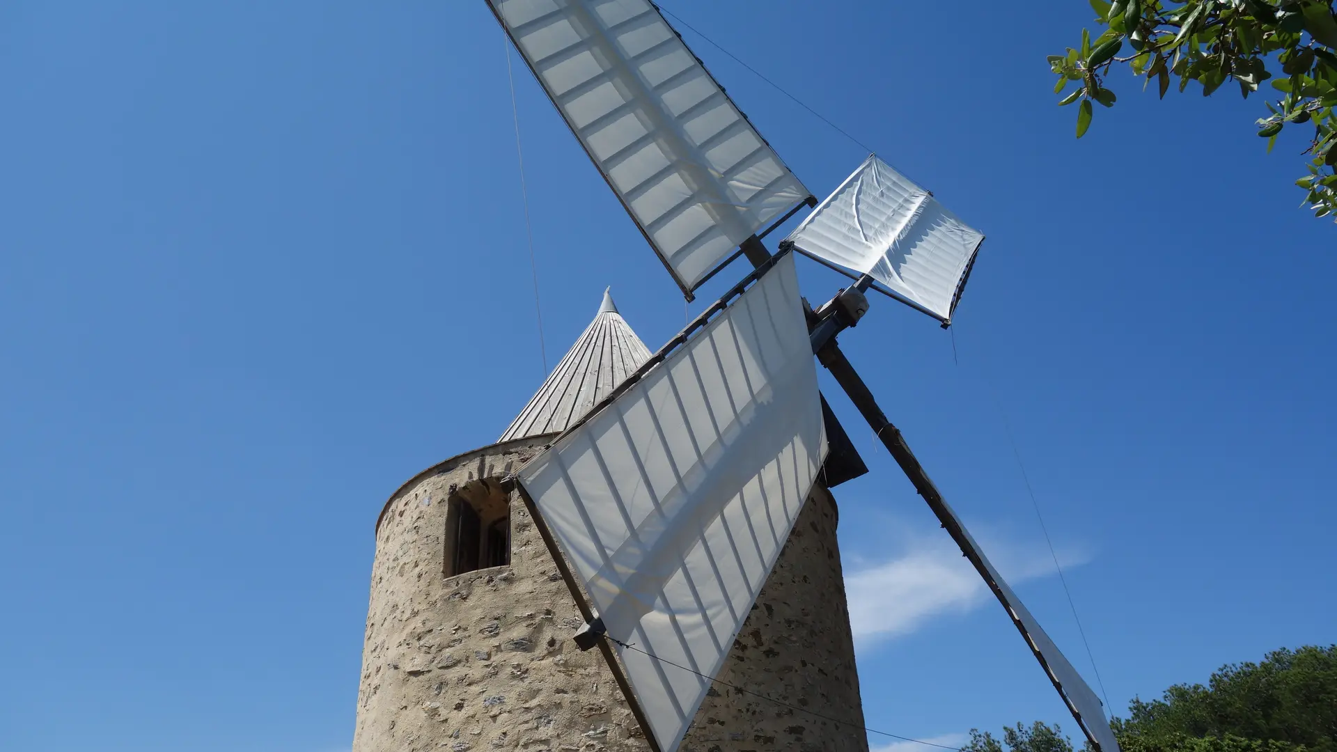 Le Moulin du bonheur à Porquerolles