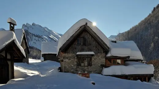 Extérieur Hiver du Refuge