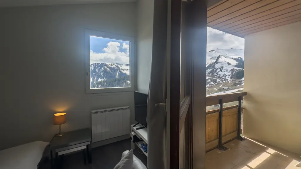 Accès et vue balcon