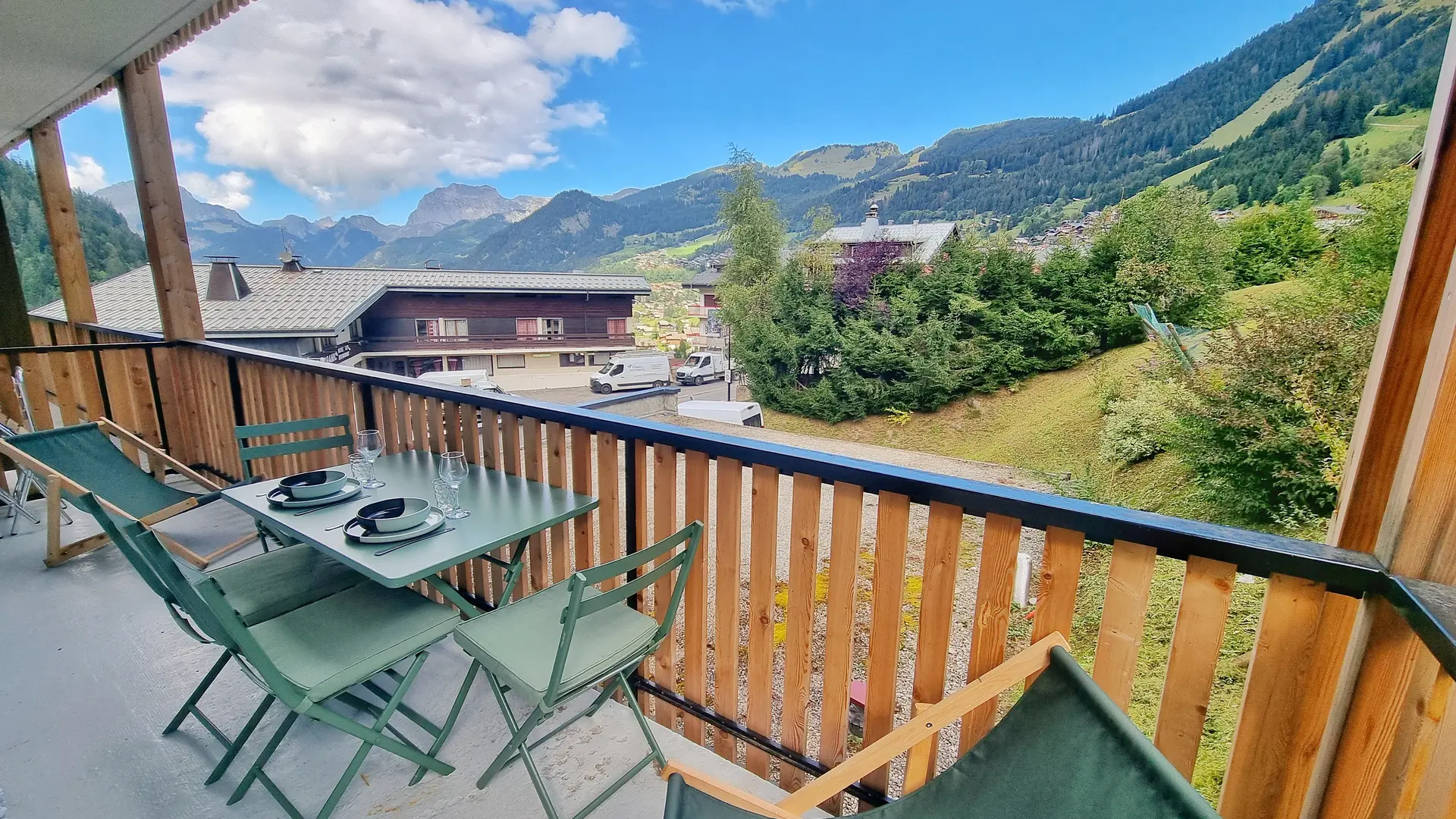 Vue balcon été