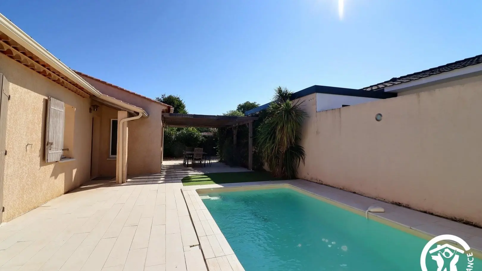 piscine 3mX6m et de 1m à 1m80 de profondeur