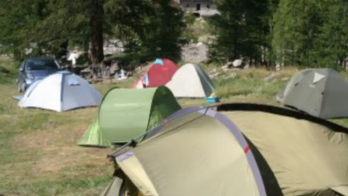Coin tentes du camping