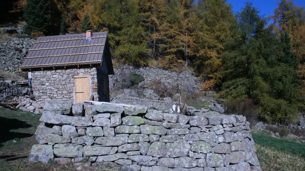 chemin de randonnée Amountagna Villars Colmars
