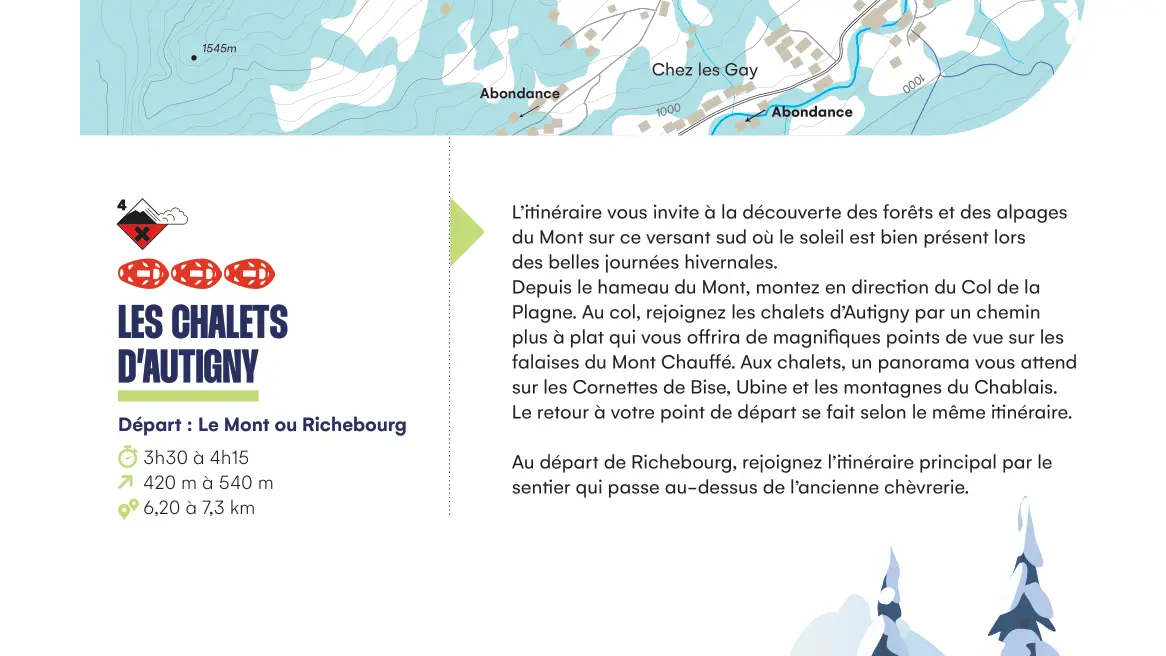 Fiche descriptive Les chalets d'Autigny