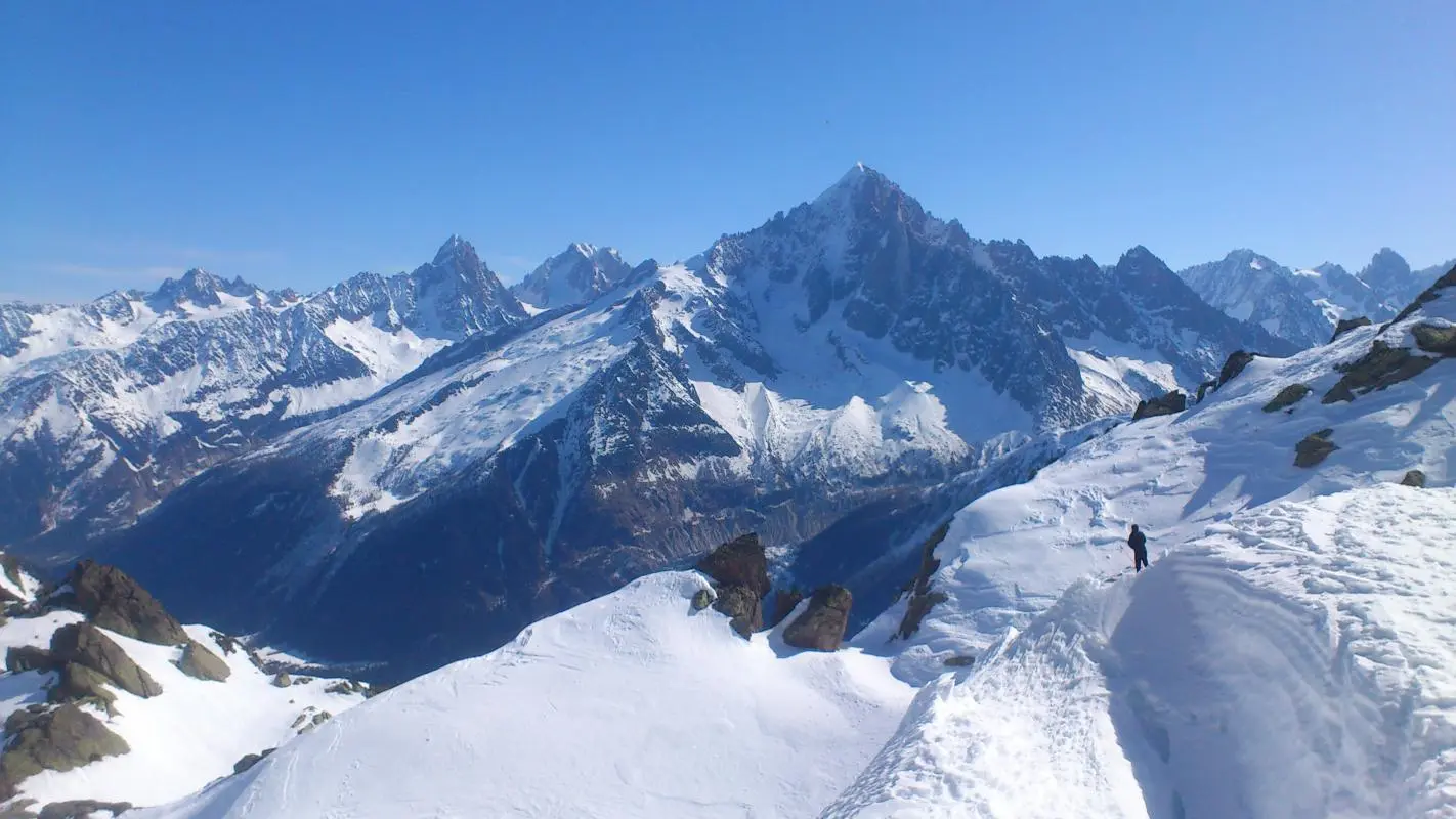 Chamonix Mt Blanc, 1H de route.