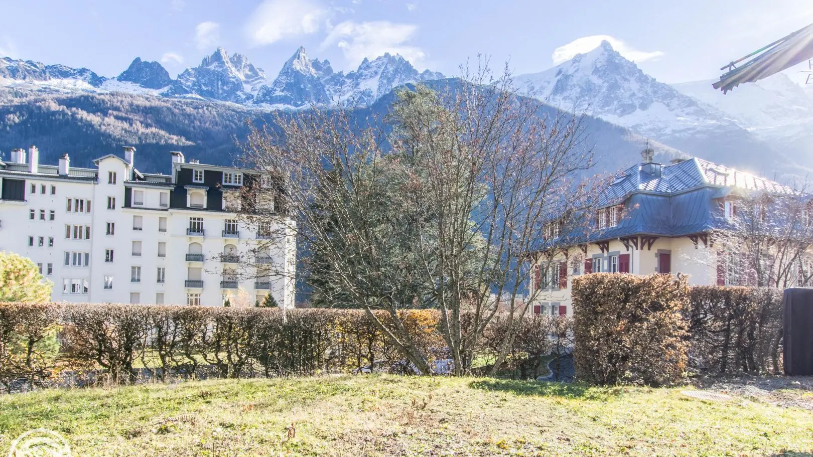 Vue depuis le terrain