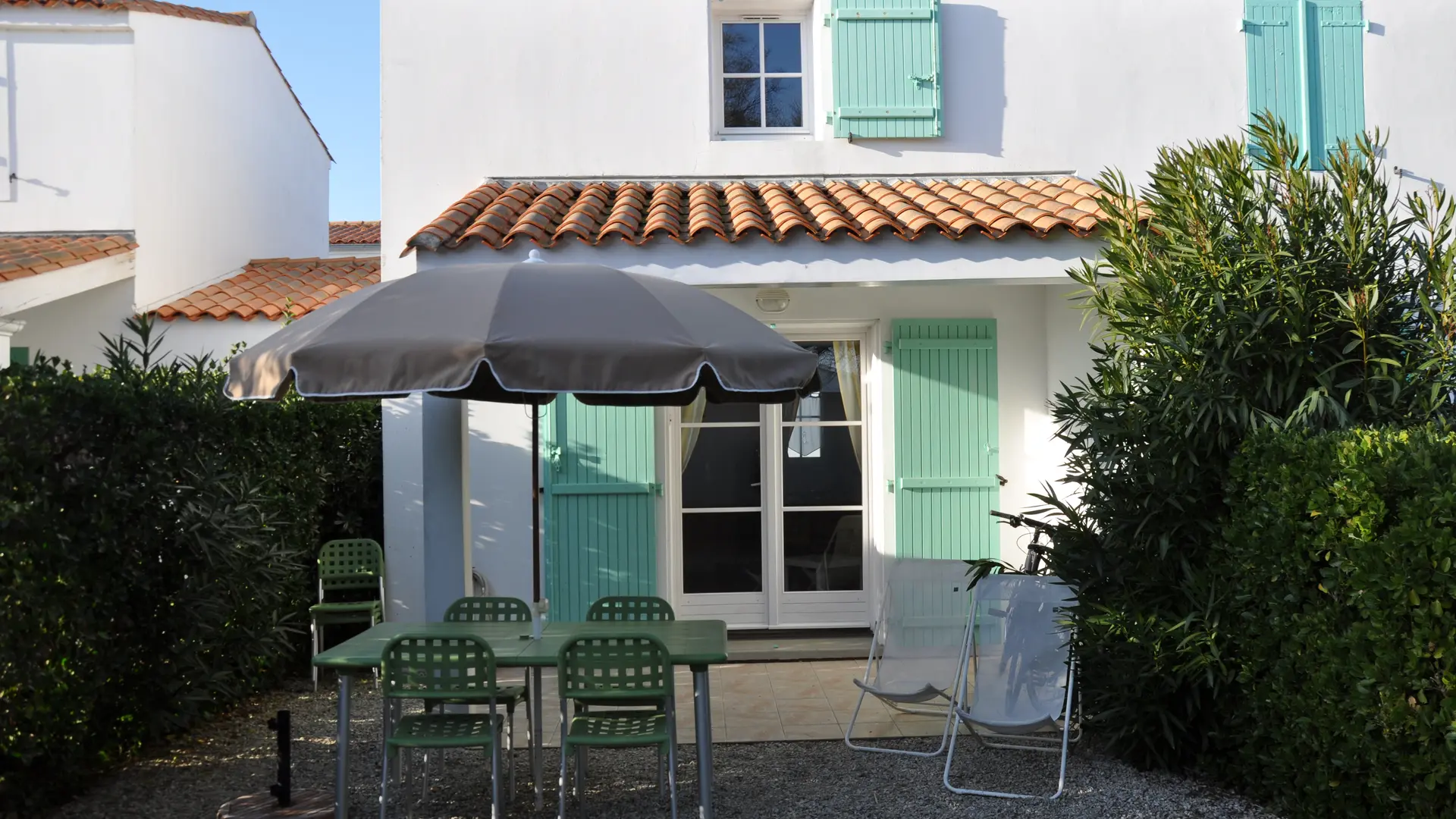 Casa y terraza