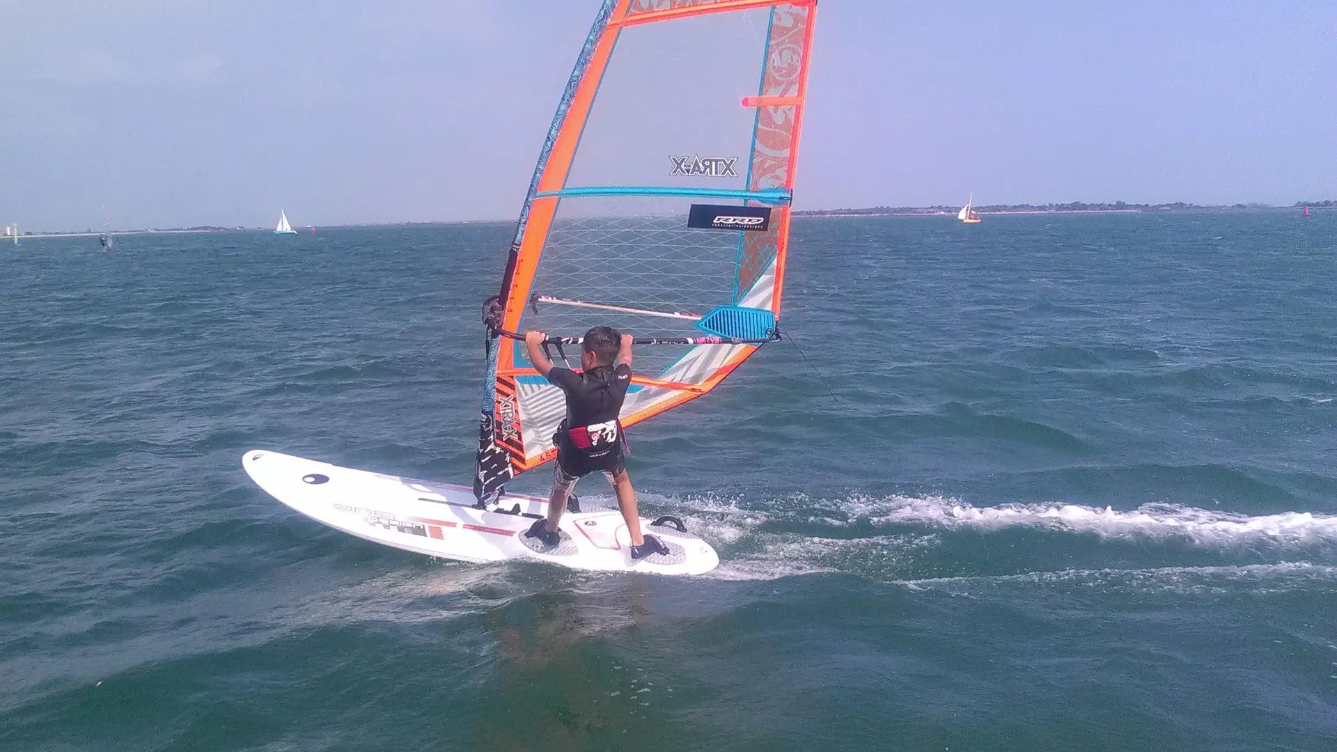 Perfectionnement de planche à voile