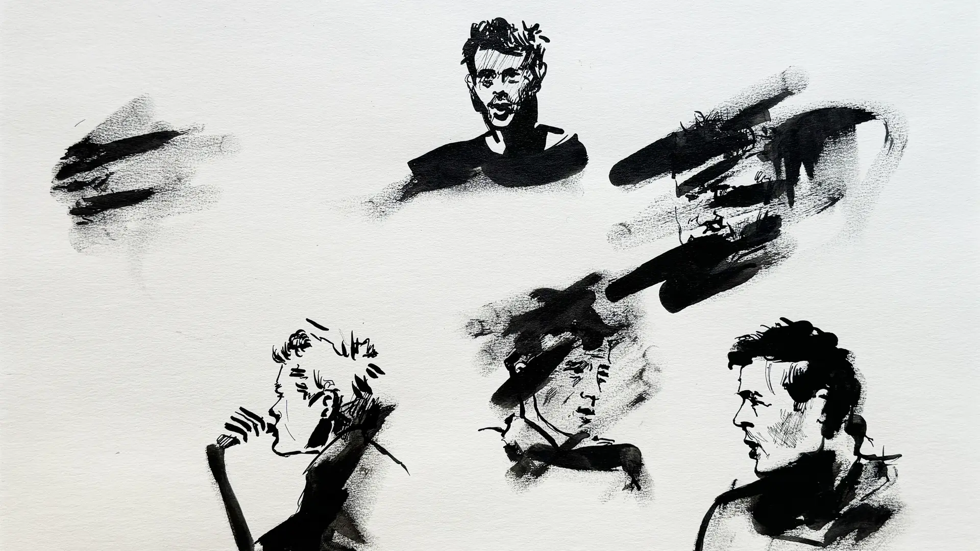 1980   21 x 28  dessin à l'encre