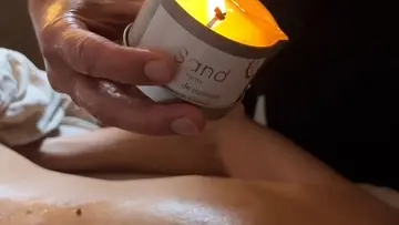 Massage à la bougie