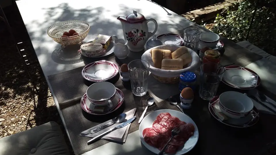 Petit déjeuner copieux