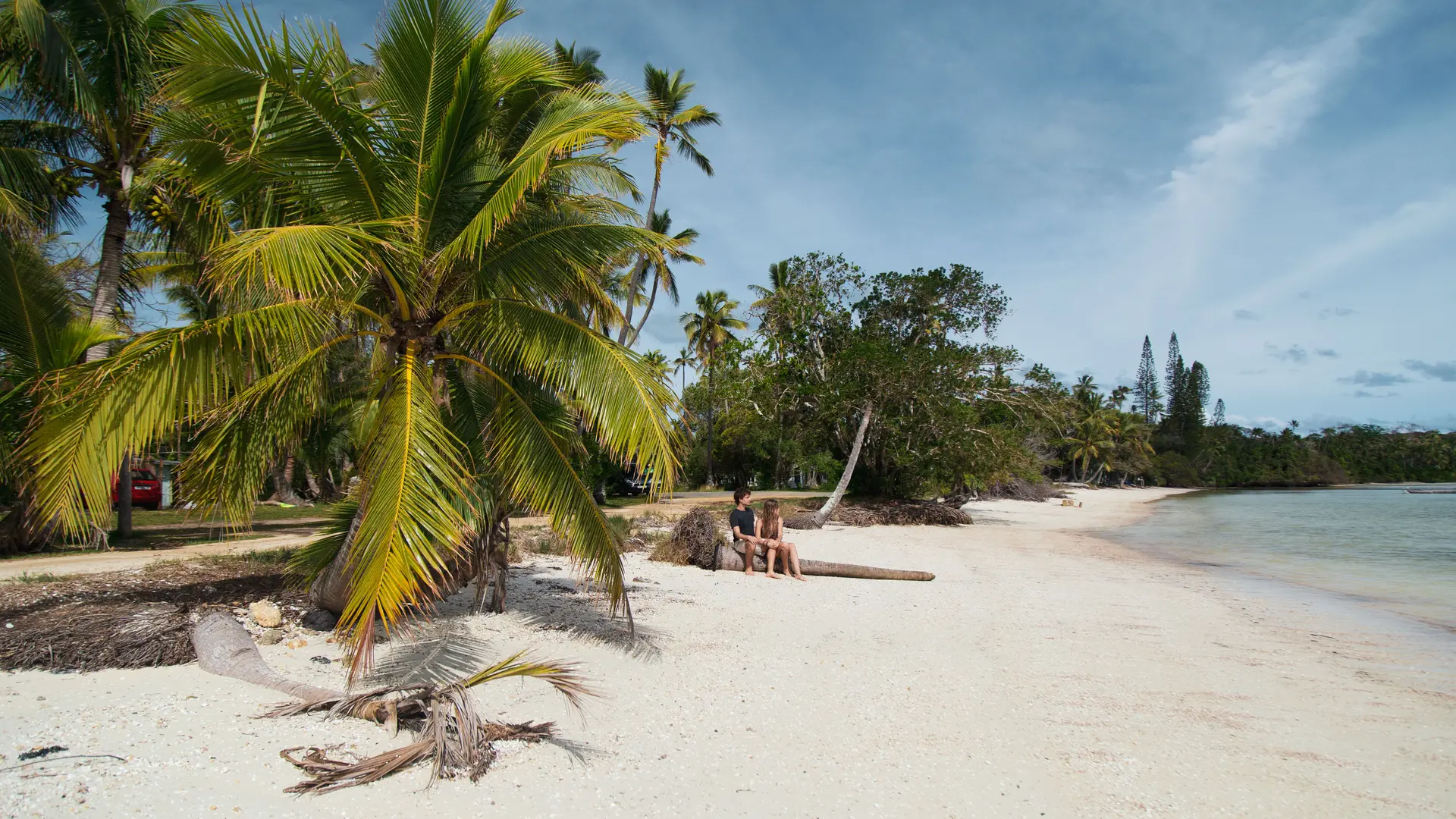 Plage de la baie de la corbeille