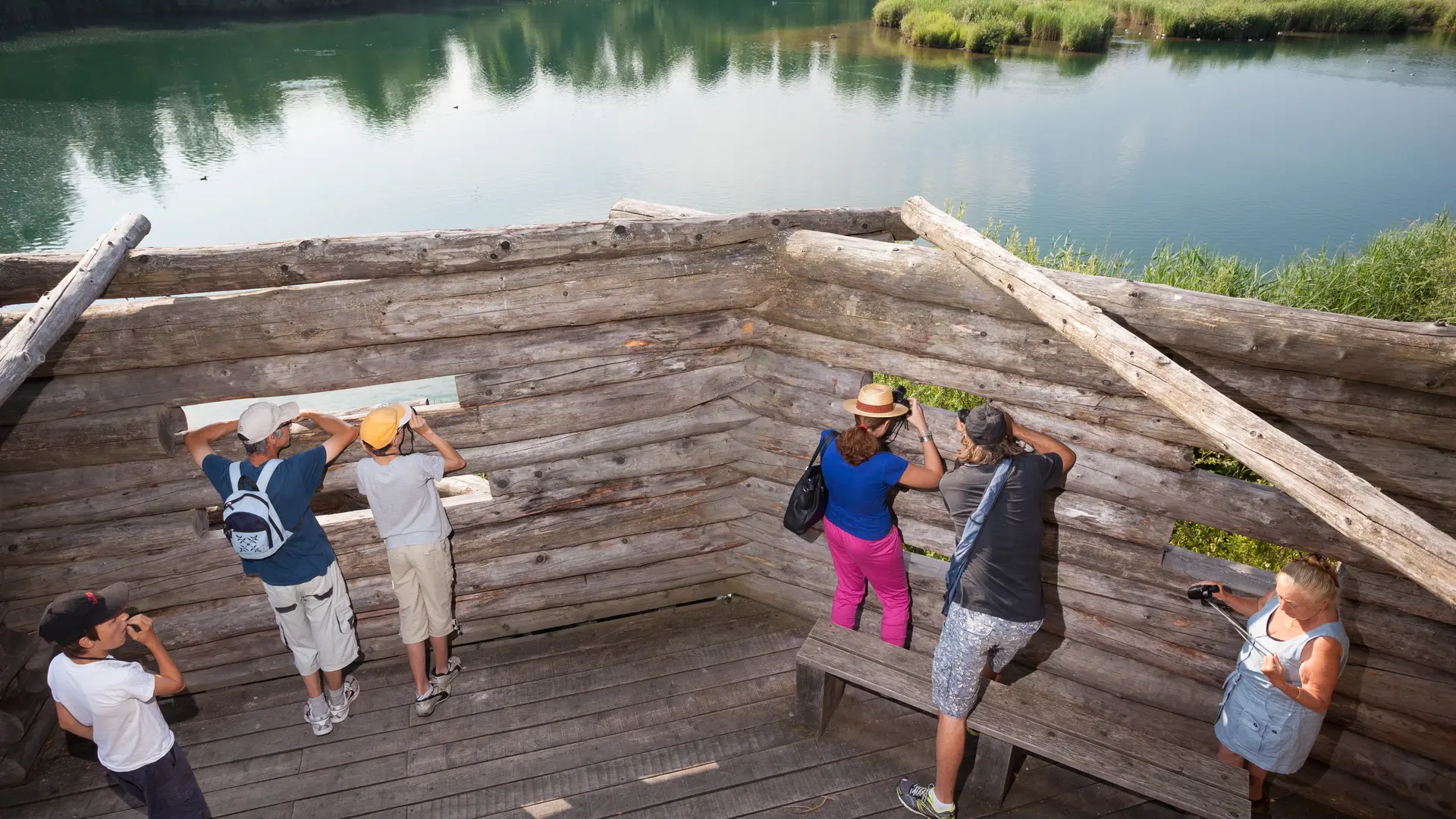 Visite de la réserve naturelle du delta de la Dranse