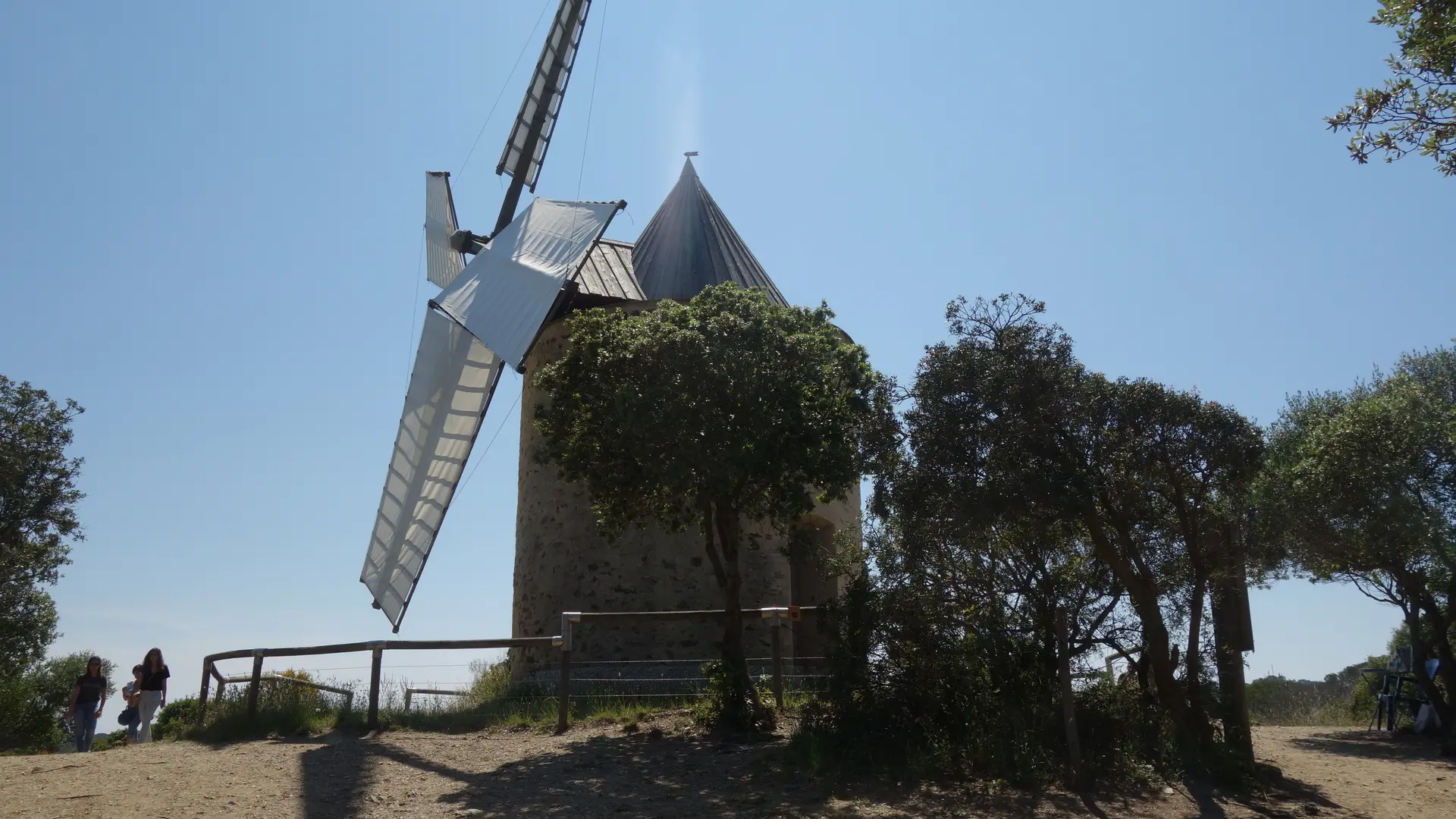 Le Moulin du bonheur à Porquerolles