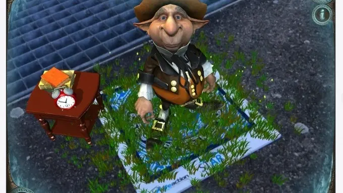 Fluchtspiel und magischer Elf