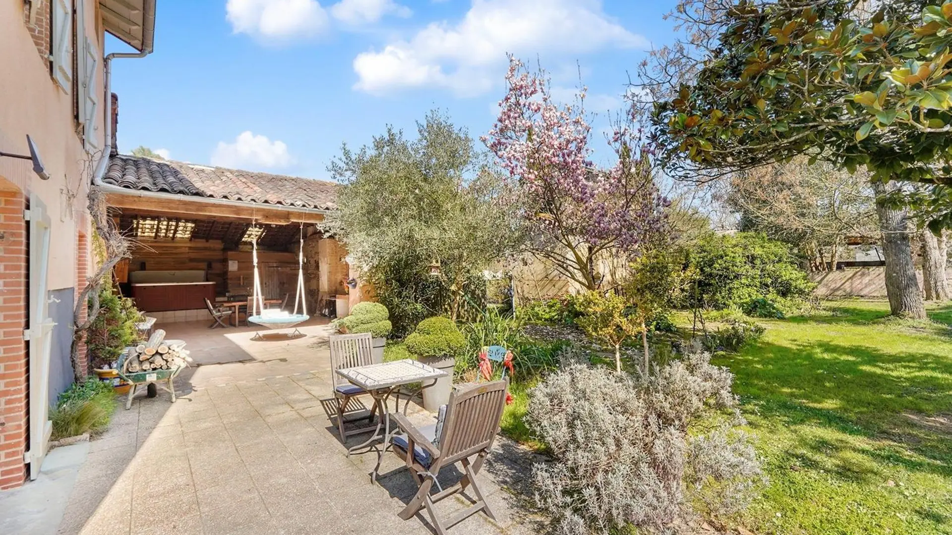 Extérieure Jardin et Spa