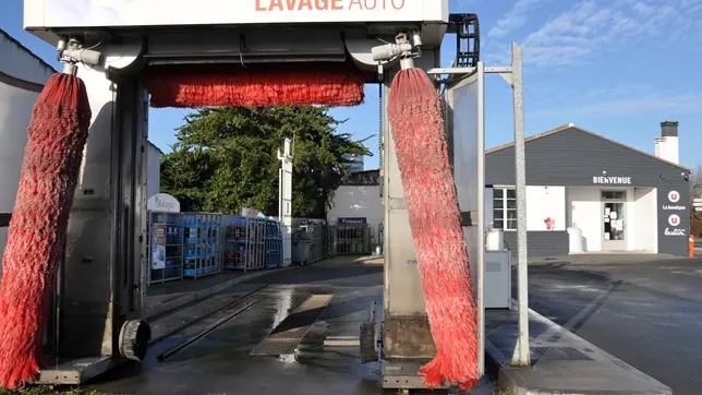 Station U de lavage