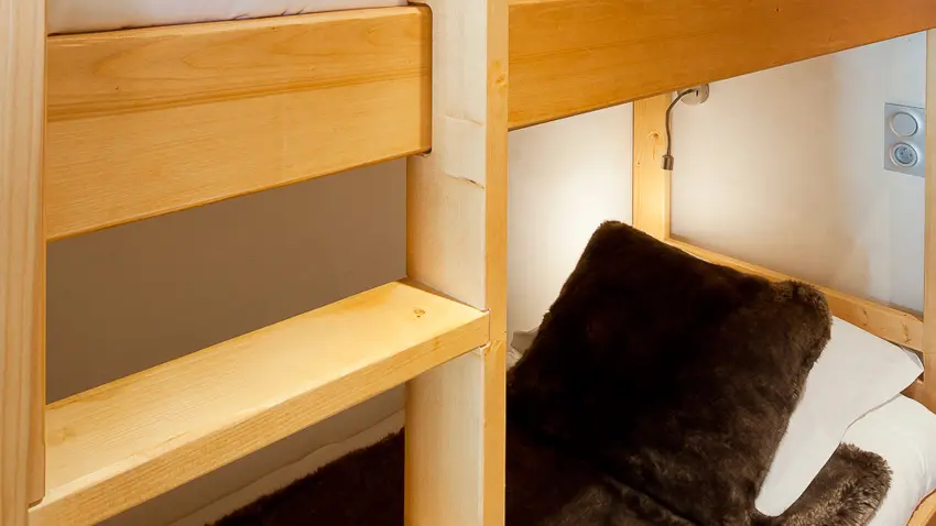 Chambre cabine avce lits superposés/Cabin room with bunk beds-Forclaz C n°32-Le Grand-Bornand
