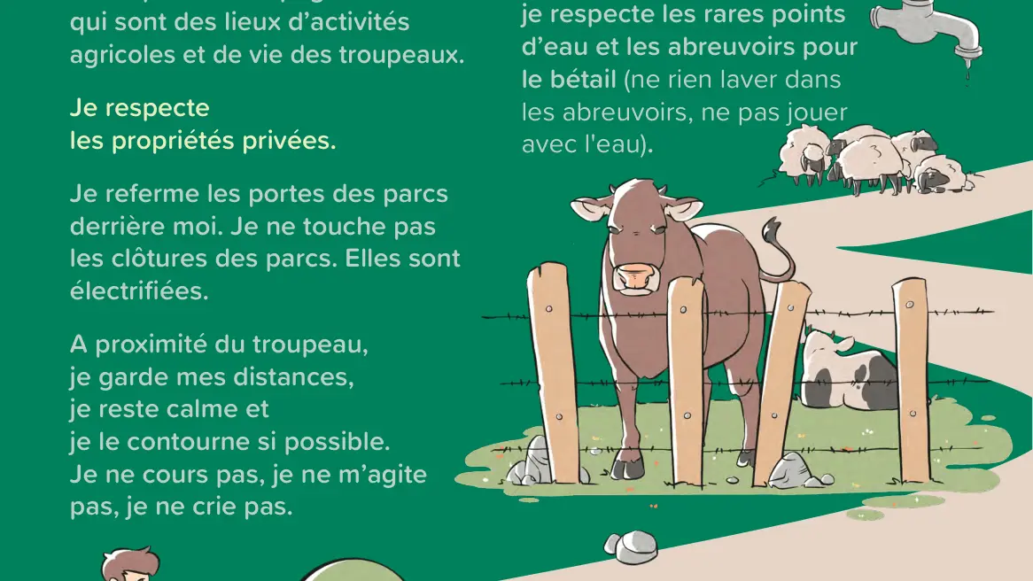 Note d'information à lire avant la sortie.