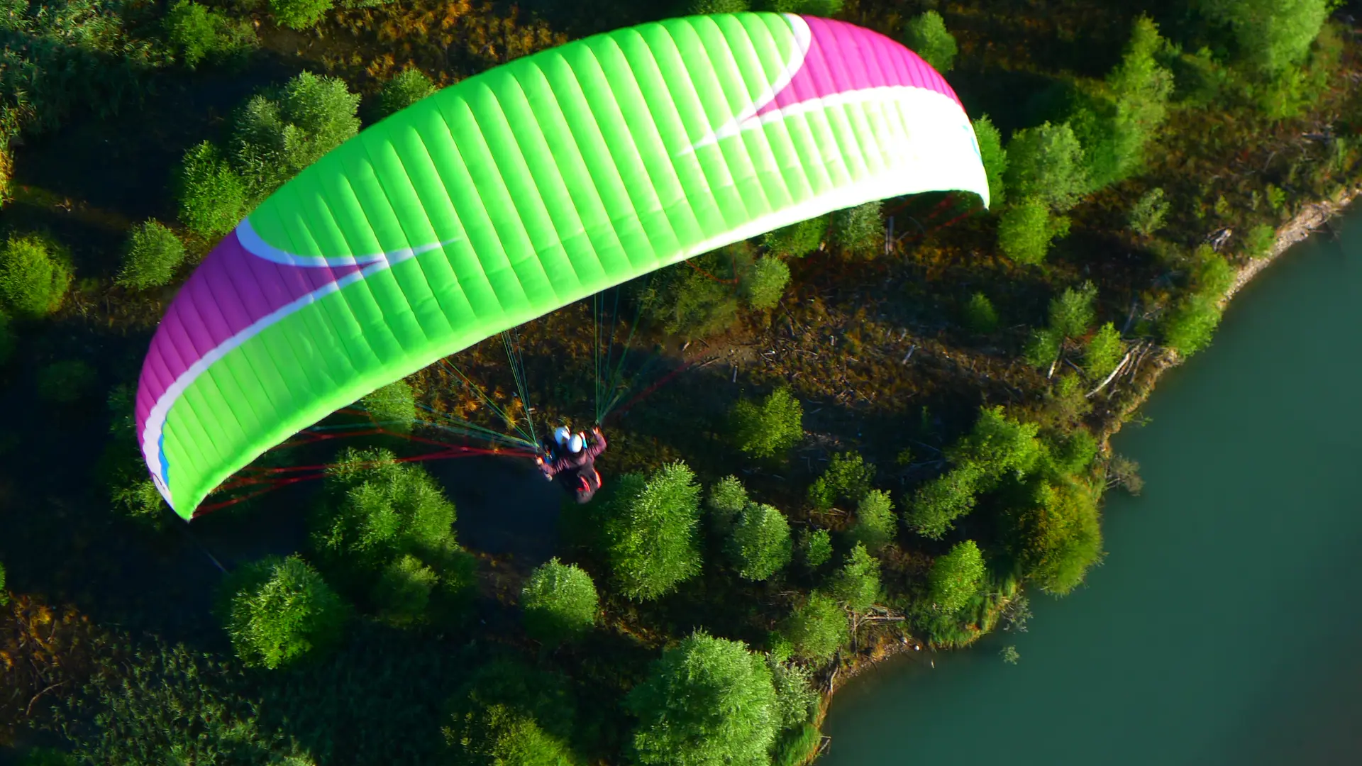 Parapente, tandem, biplace, baptême, St André les Alpes