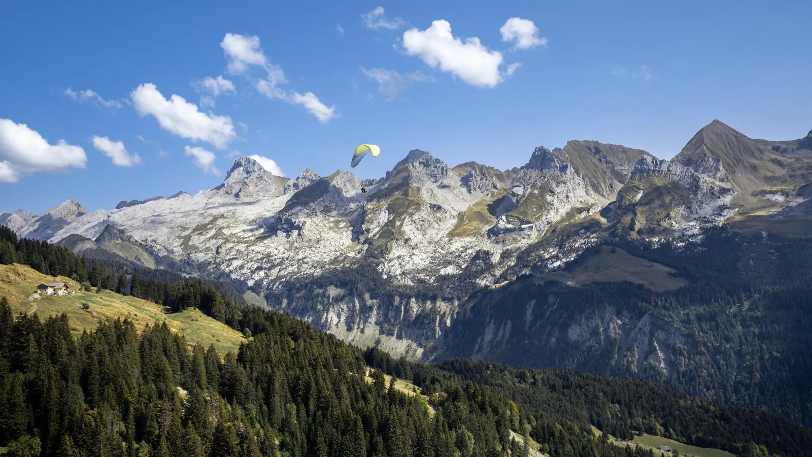 parapente au Grand-Bornand