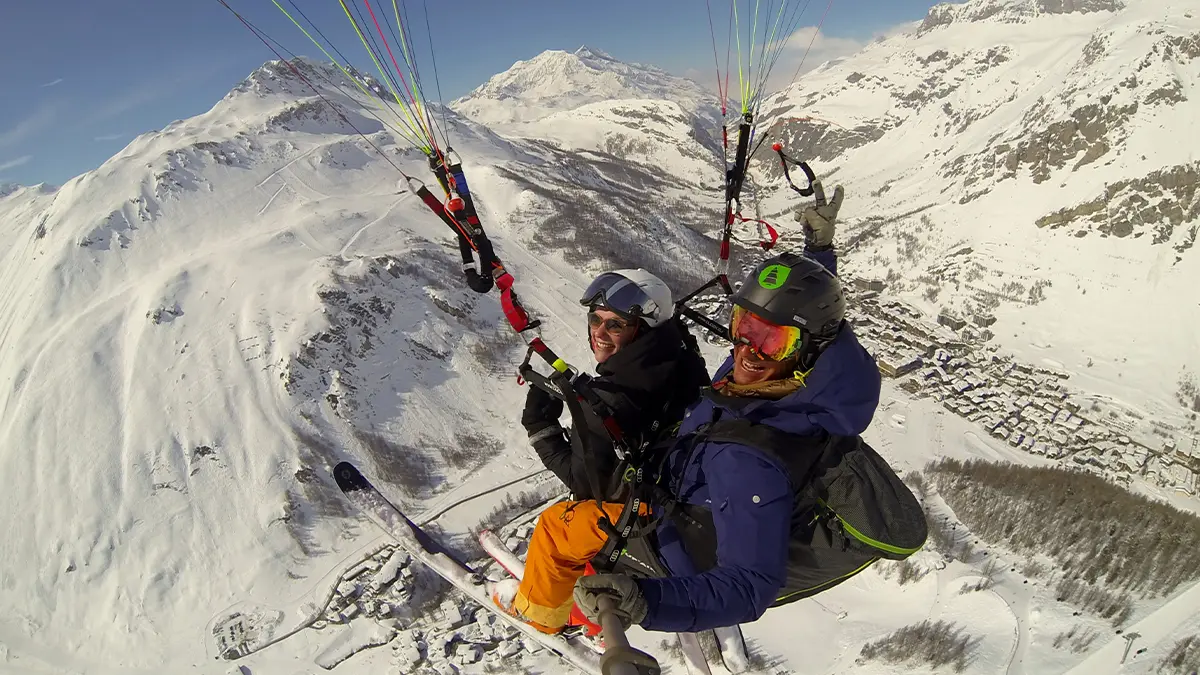 Parapente en binôme_Christophe Cardaire