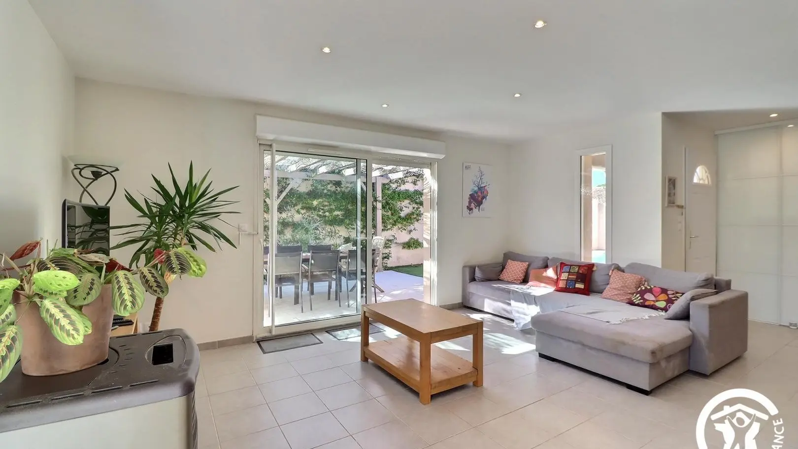 salon, canapé et sa méridienne