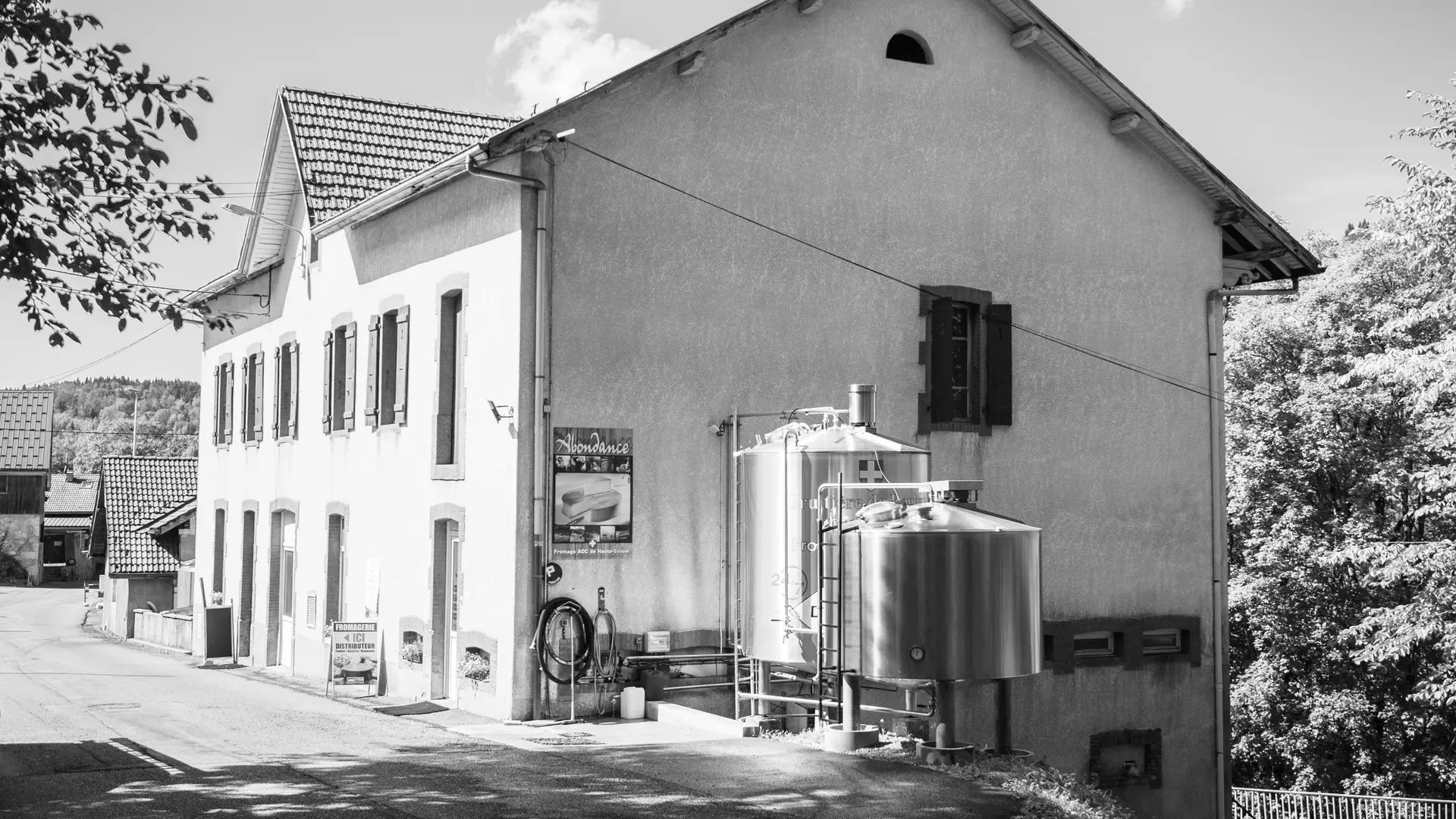 Photo en noir et blanc