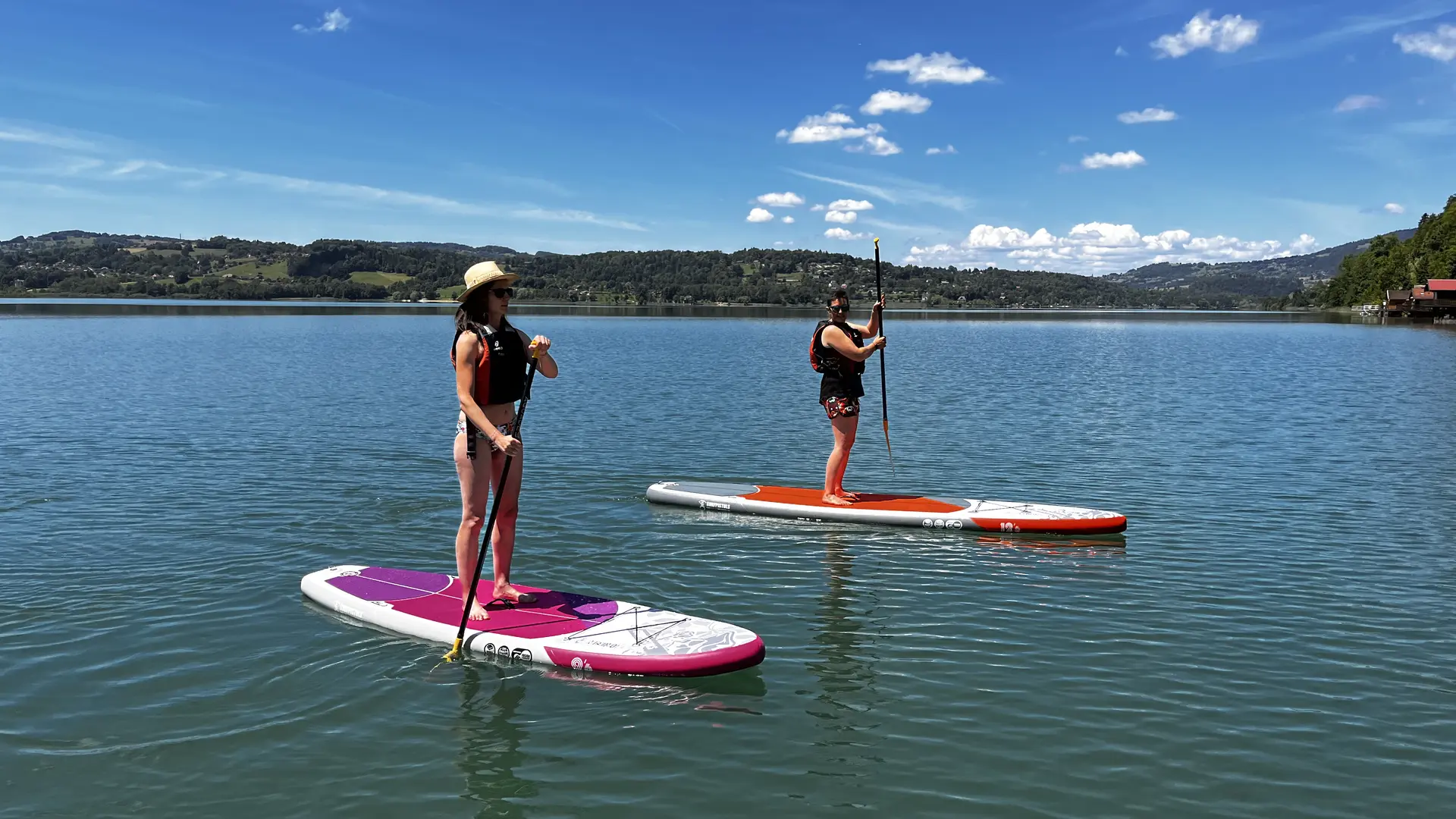 Paddle à Aiguebelette-le-Lac