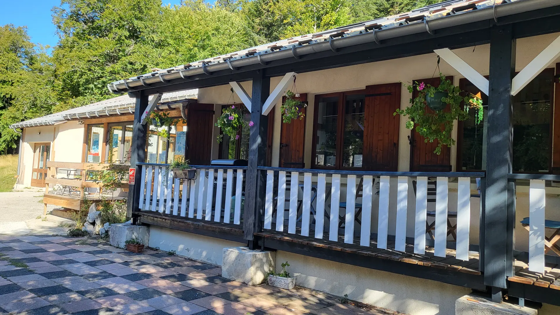 Vus extérieure de l'auberge