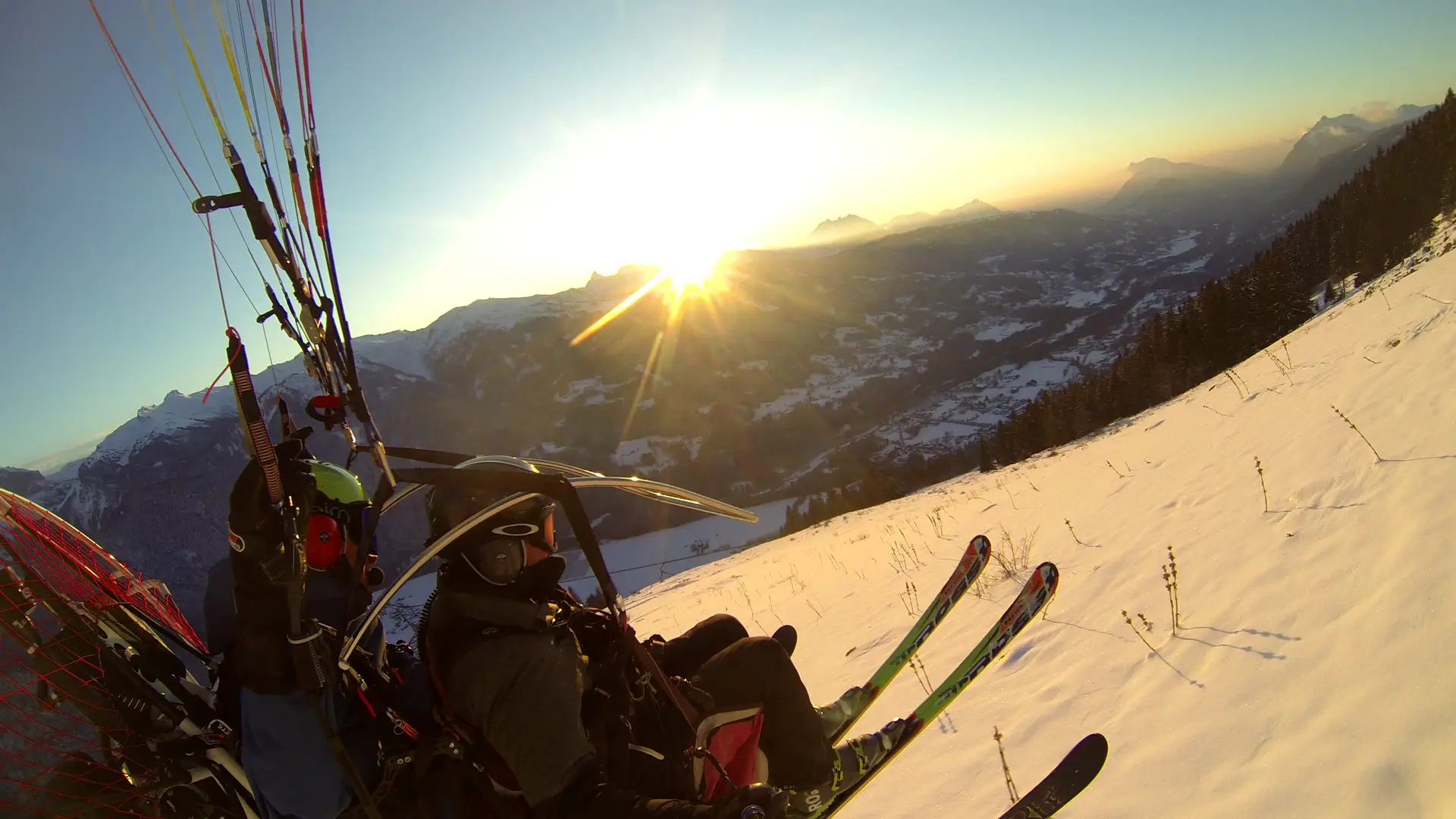 Baptême de l'air en paramoteur