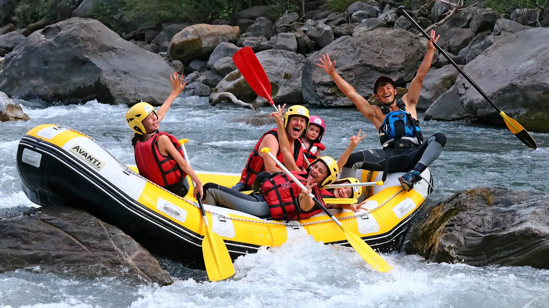 Montagnes d'Ubaye - Rafting