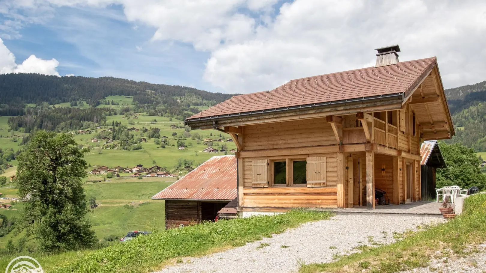 Le luxe, c'est la vue, l'espace et l'atmosphère de chaque saison.