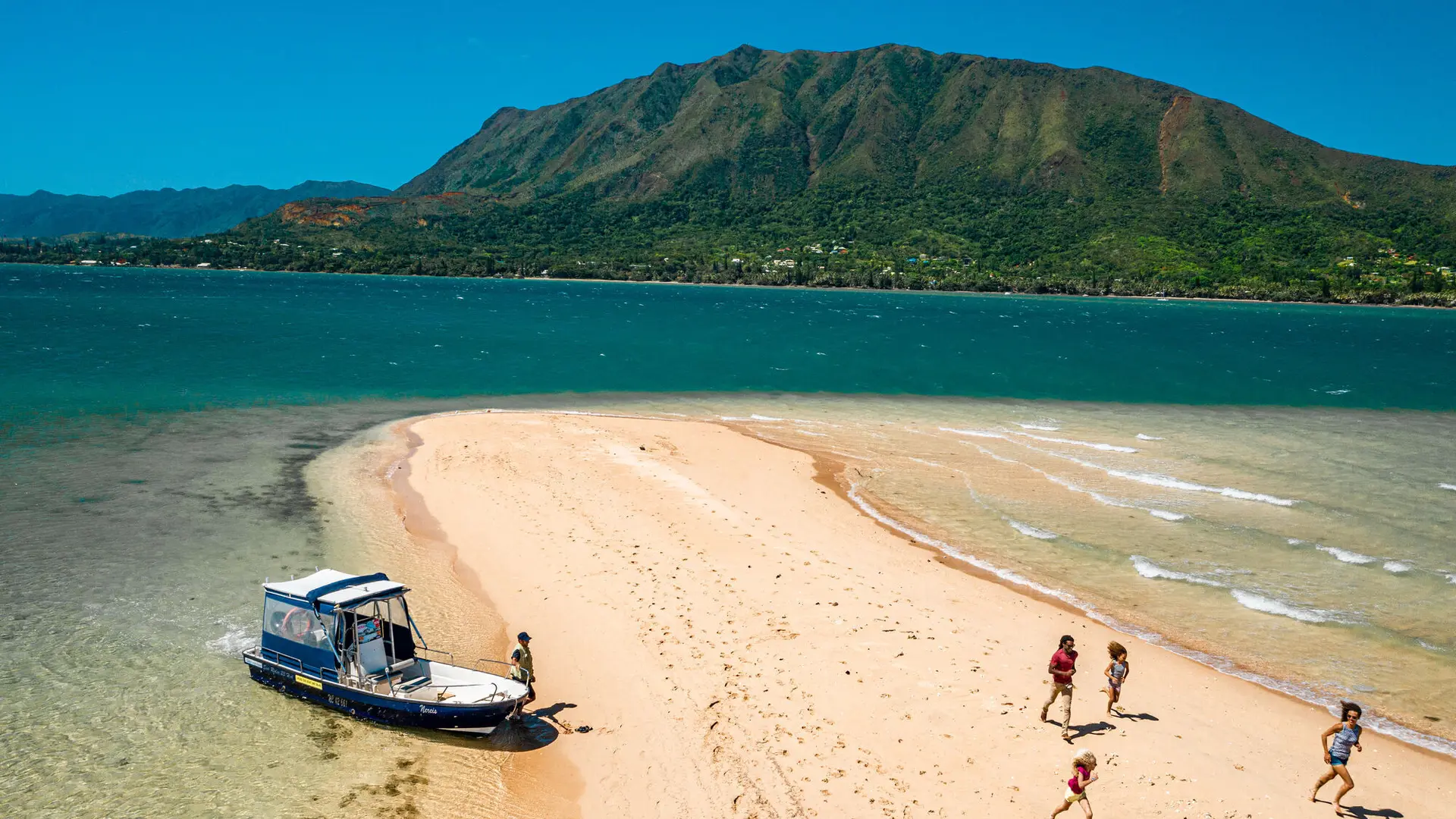 Qui l'aurait cru ? Du sable blanc dans le Grand Sud !