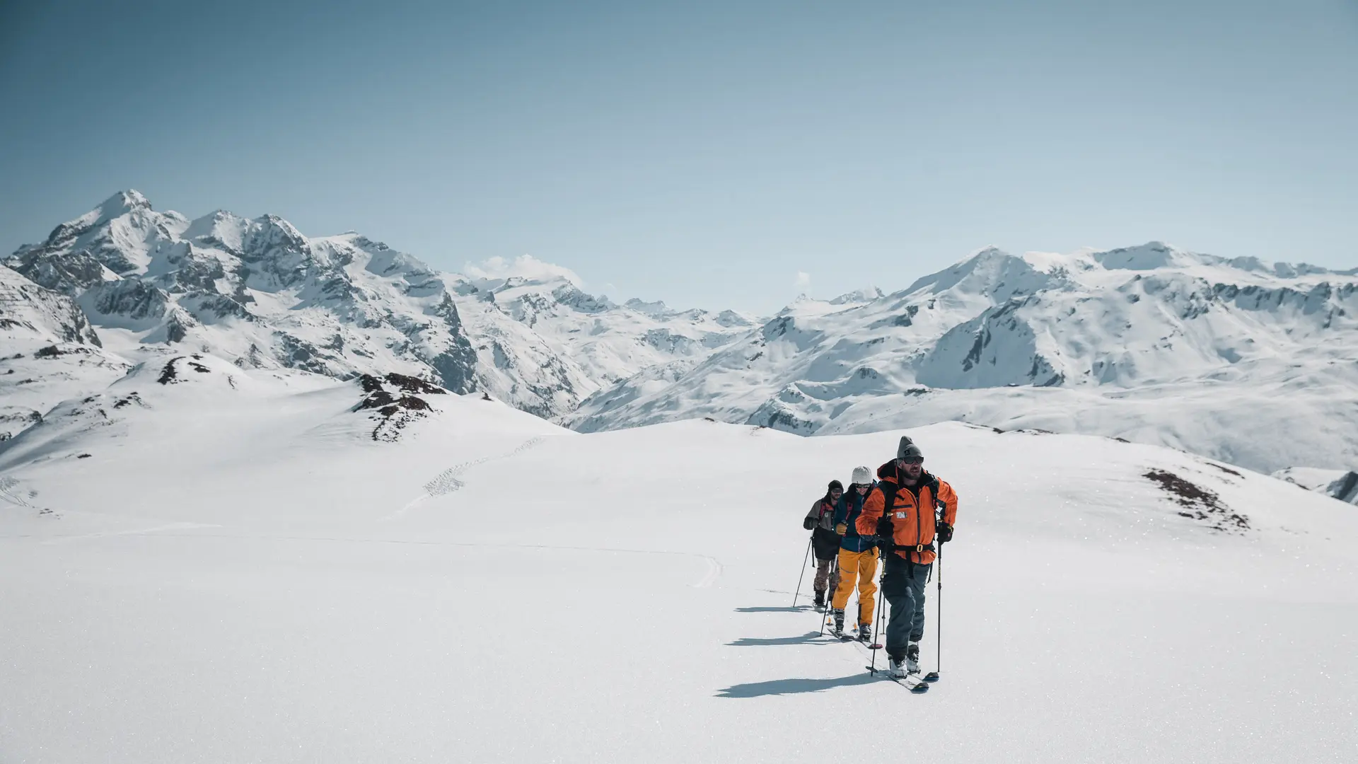 Sortie Ski de rando avec le Bureau des Guides Val d'Isère