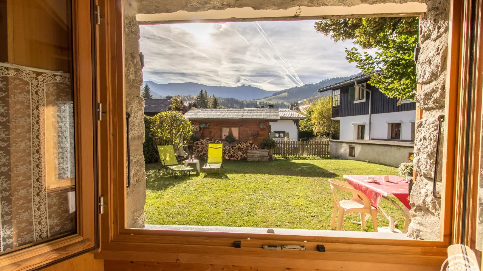 Vue depuis la chambre
