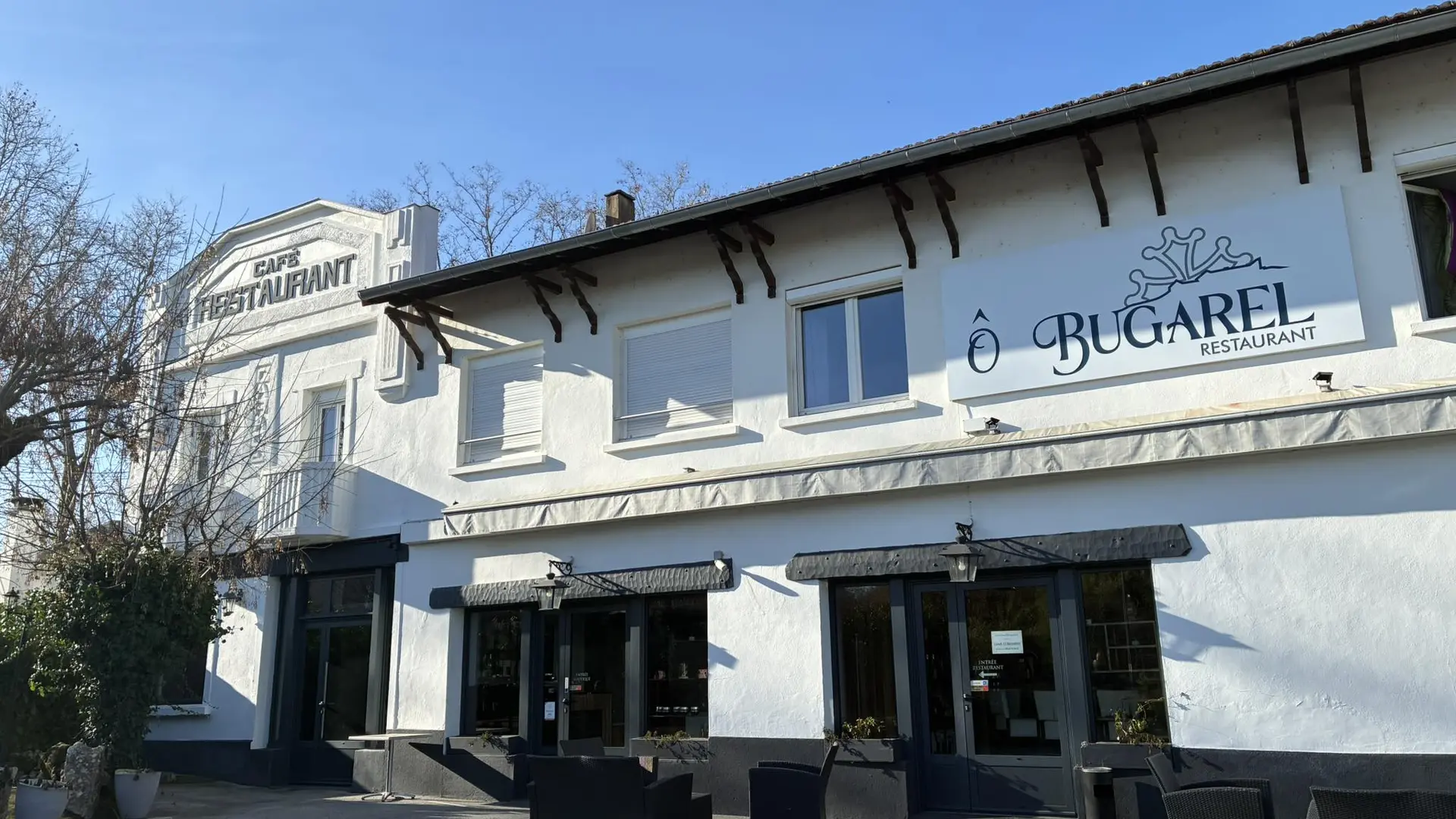Façade du restaurant