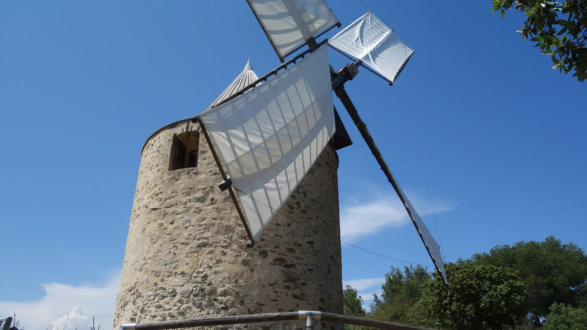 Le Moulin du bonheur à Porquerolles