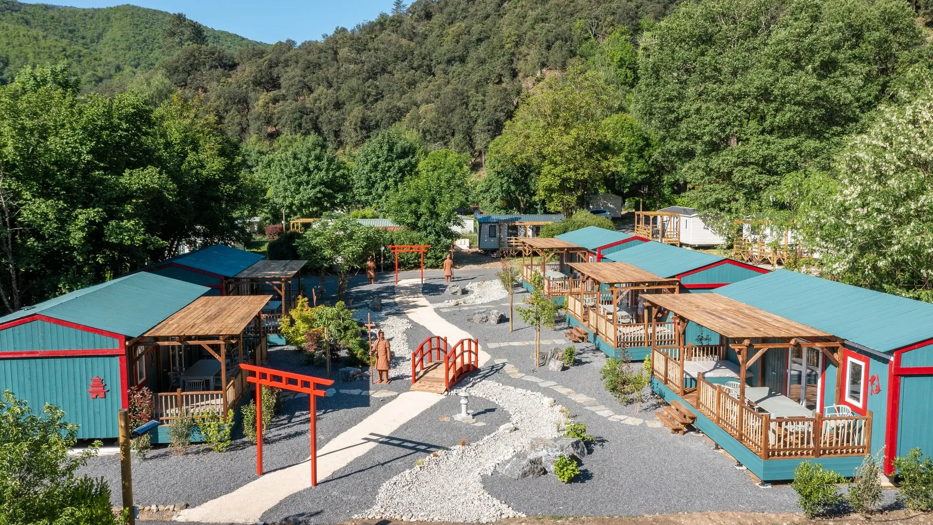 Camping - Château de l'Hom_Saumane
