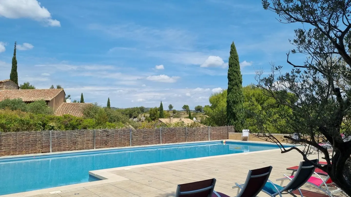 Vue piscine