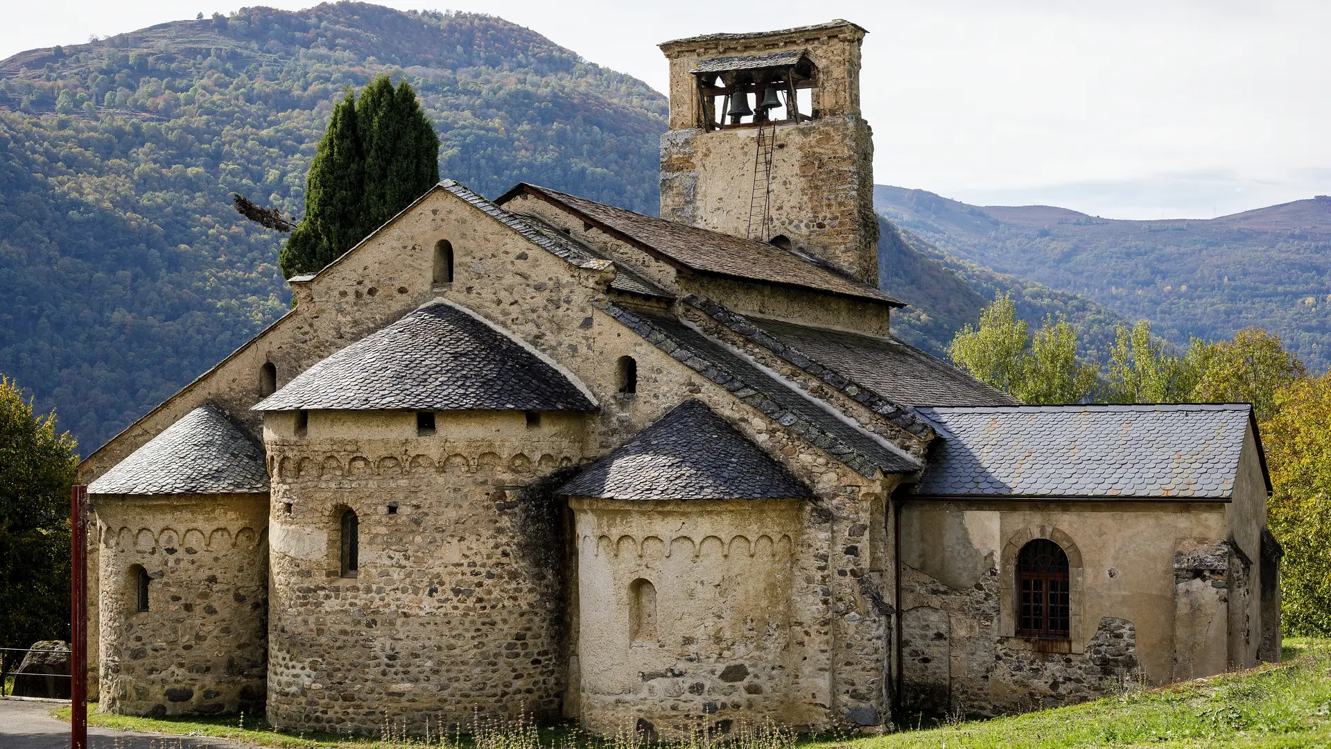 Vue de l'Eglise Romane