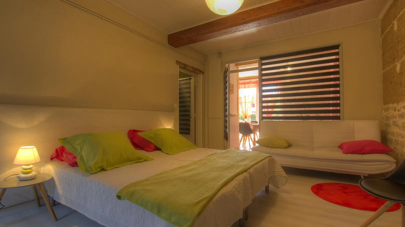 La chambre du RDC.