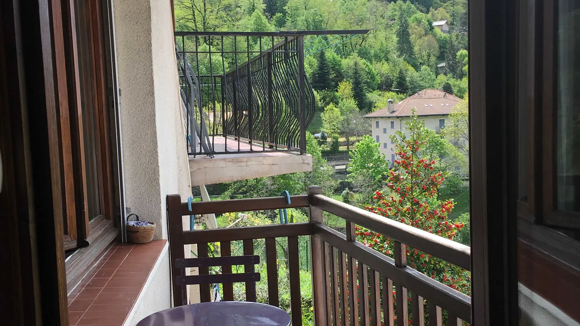 Gîte Le Siruol-Terrasse-Saint-Martin-Vésubie-Gîtes de France des Alpes-Maritimes