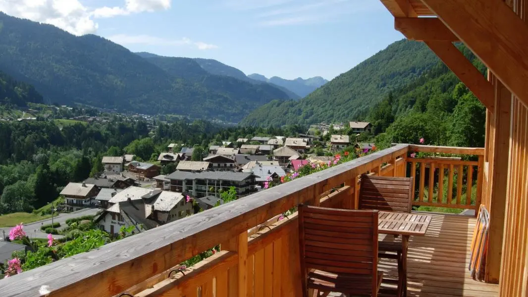 Vue depuis le balcon du séjour