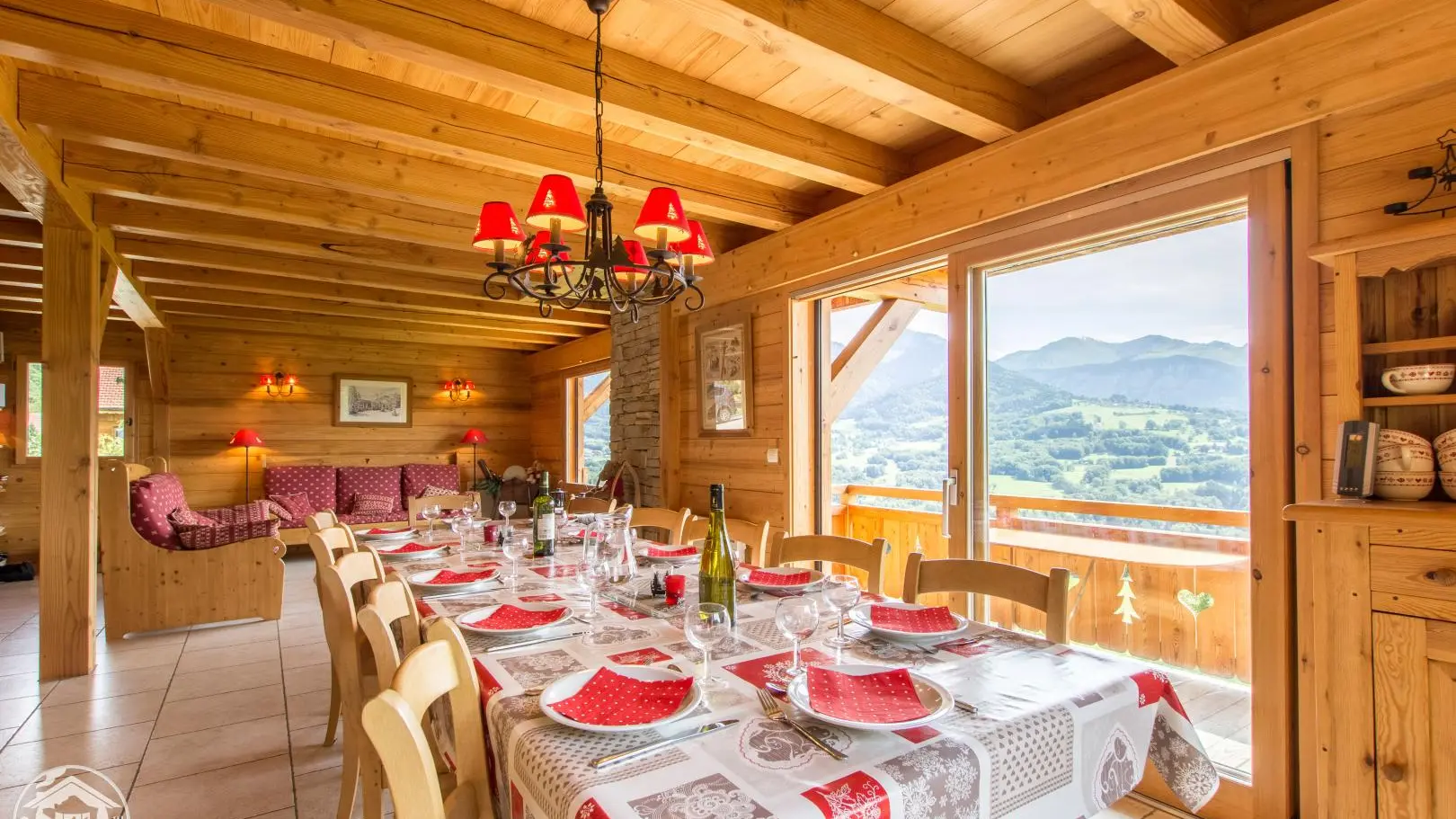 Parfait pour les grandes tablées.