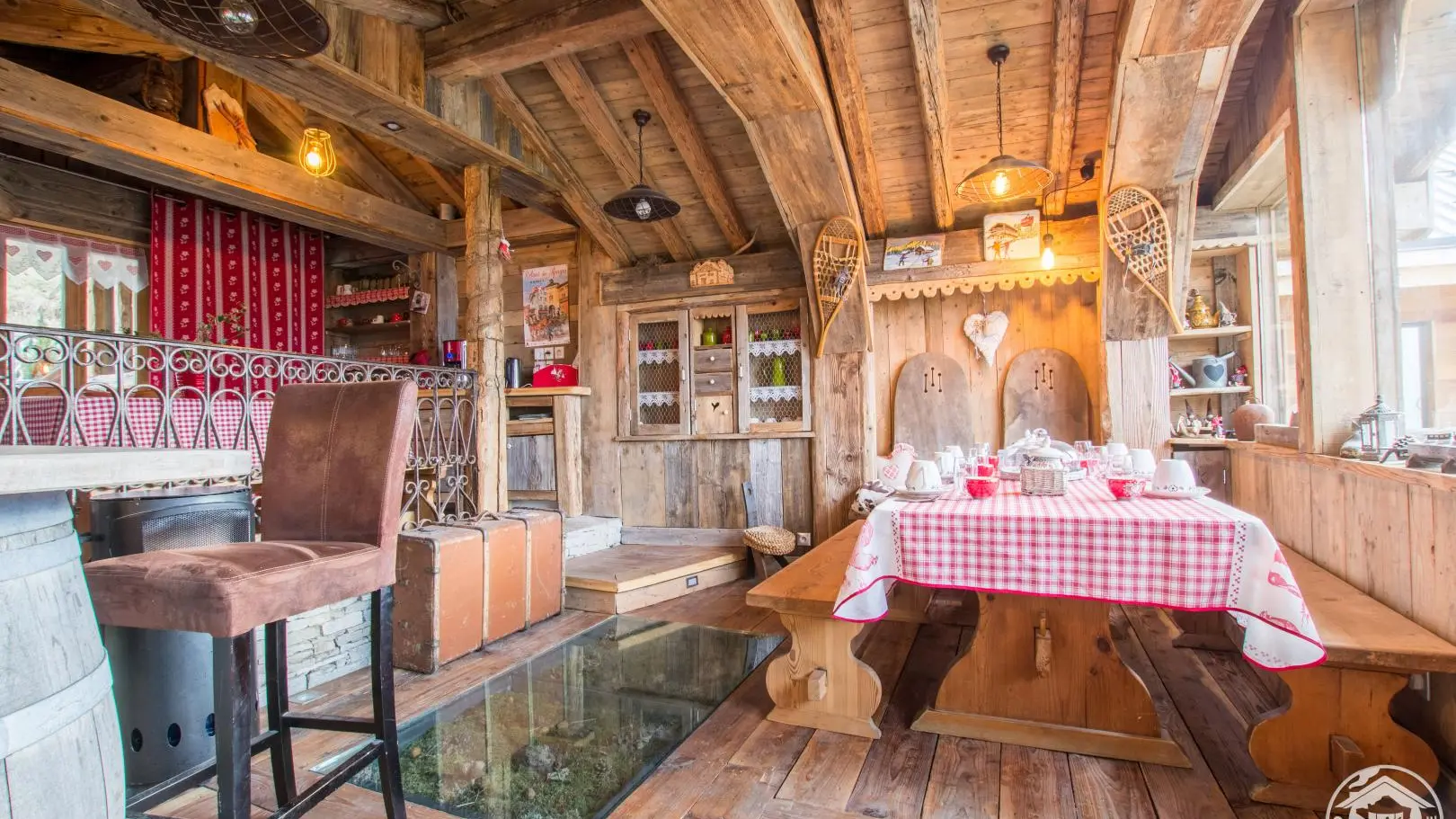 Chalet pour le petit-déjeuner